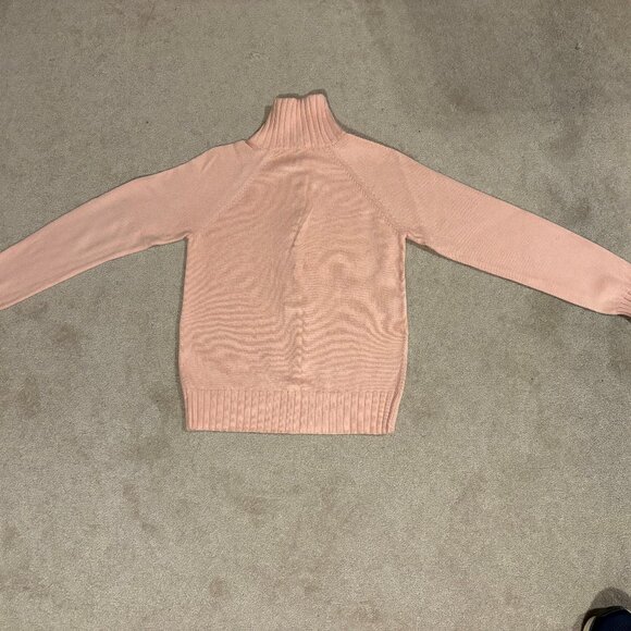 Pink Half Zip Sweater - Picture 2 of 2
